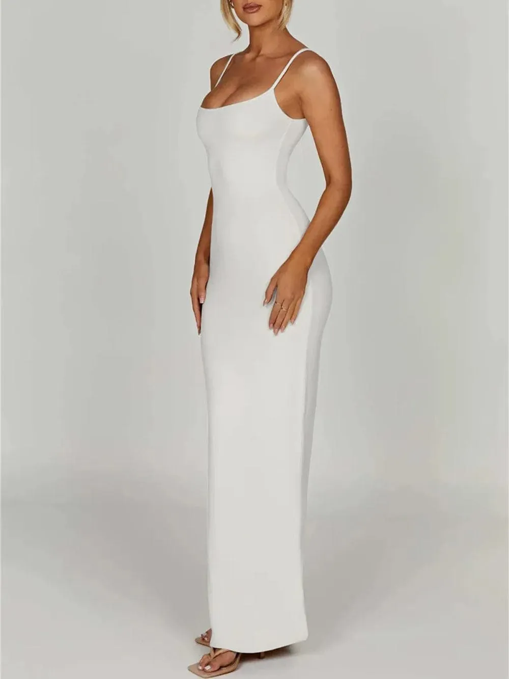 Emersyn Strap Backless Bodycon Maxi Dress