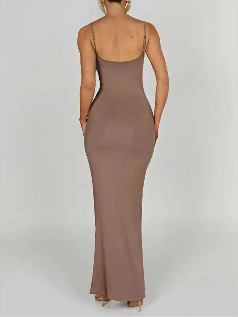 Emersyn Strap Backless Bodycon Maxi Dress