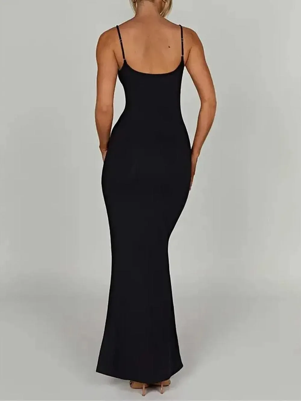 Emersyn Strap Backless Bodycon Maxi Dress