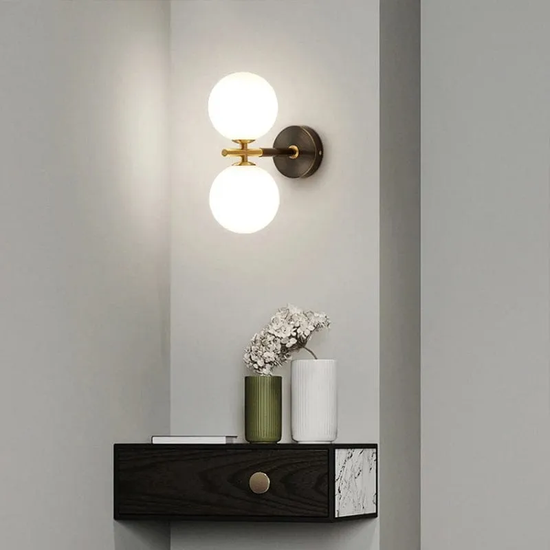 Eva - Nordic Luxury Copper Wall Lamp