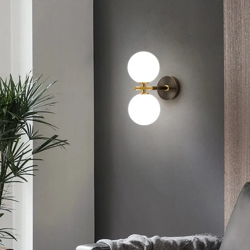 Eva - Nordic Luxury Copper Wall Lamp