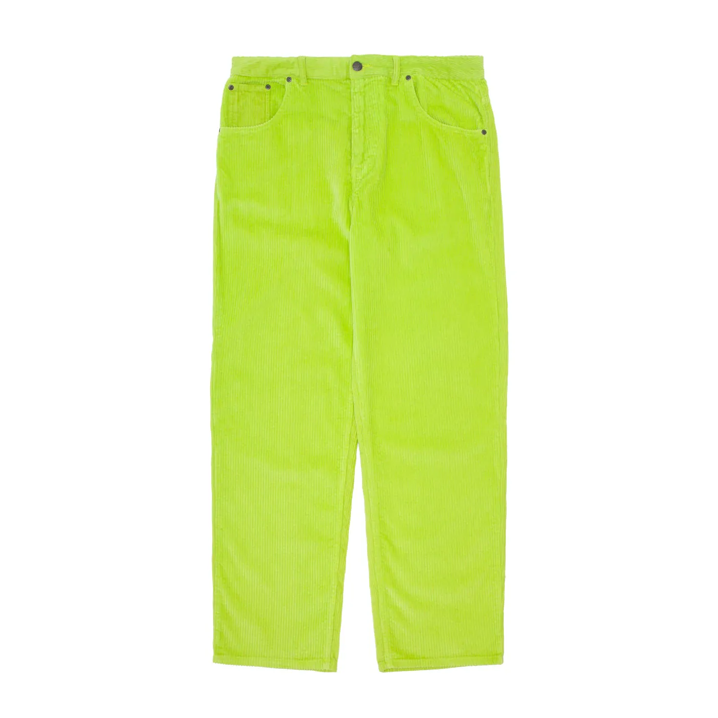 FA Corduroy 5 Pocket Pant - Neon Yellow