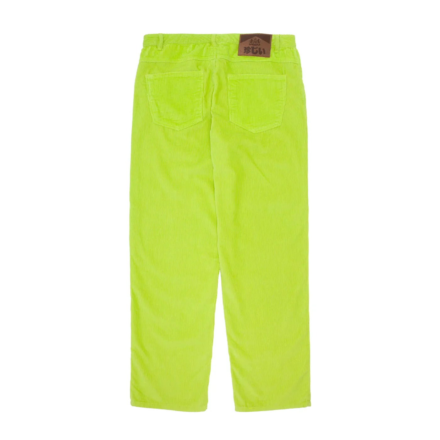 FA Corduroy 5 Pocket Pant - Neon Yellow