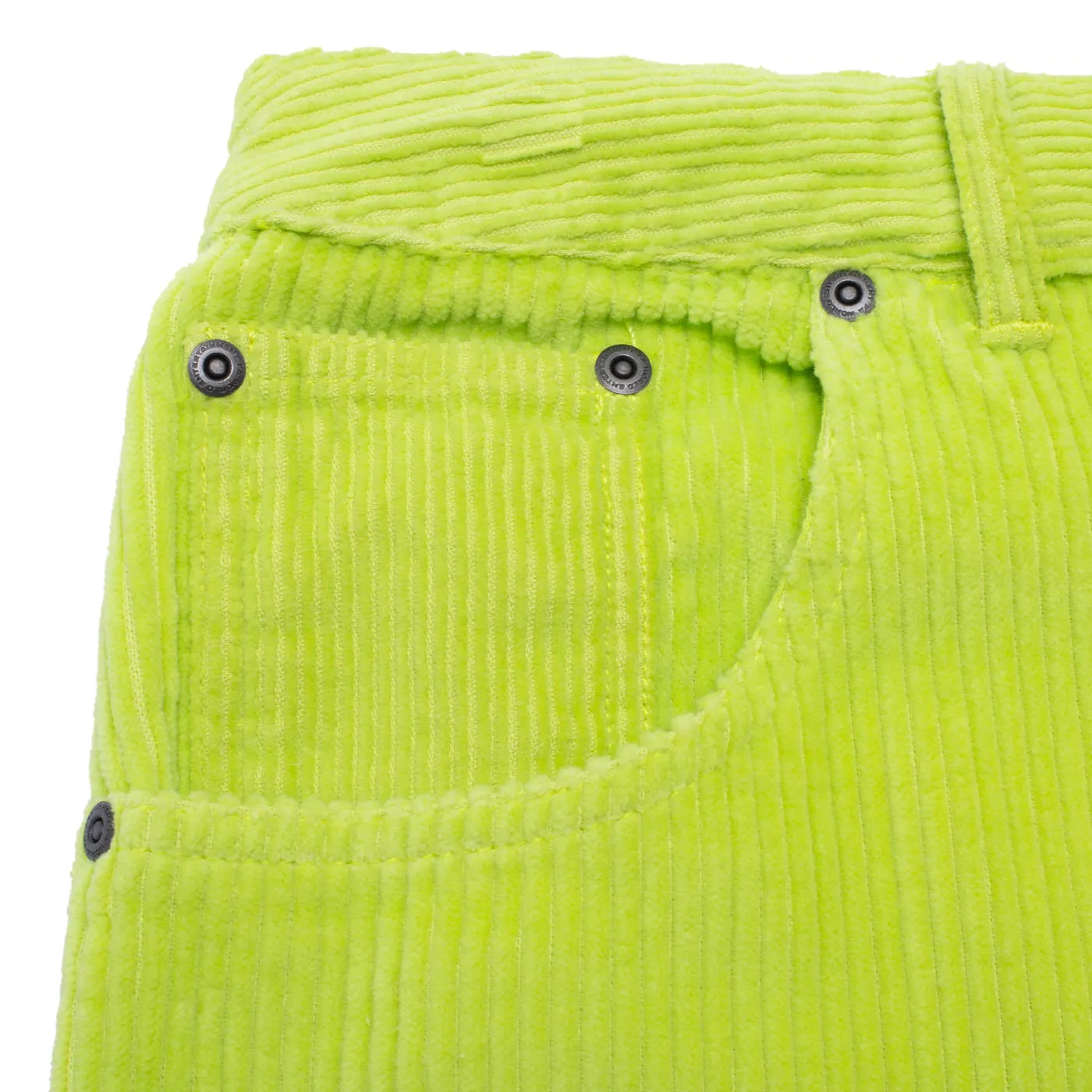 FA Corduroy 5 Pocket Pant - Neon Yellow