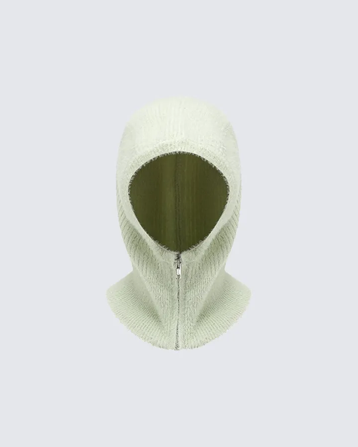 Faux Mink Balaclava