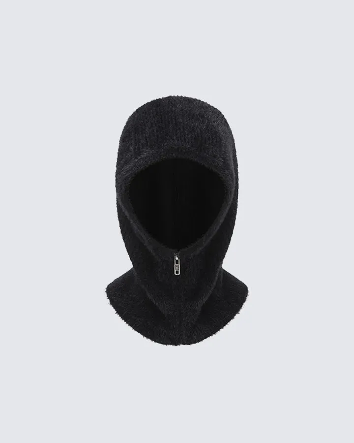 Faux Mink Balaclava