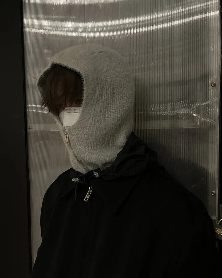 Faux Mink Balaclava