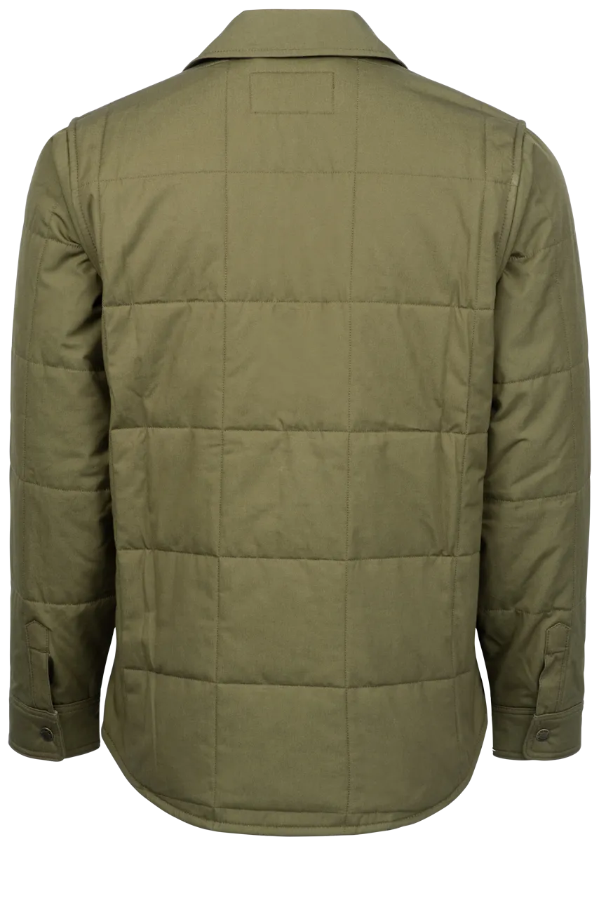 Filson Cover Cloth Quilted Shirt Jacket