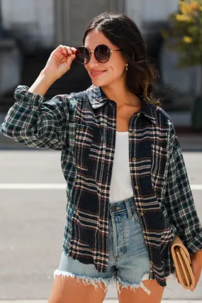 FINAL SALE - Plaid Times Color Block Flannel