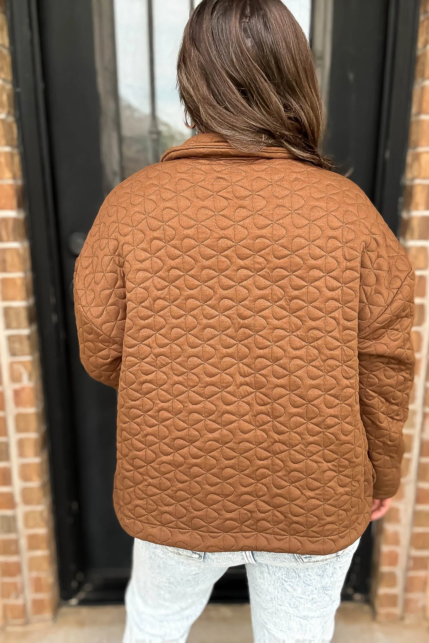 Fireside Brown Quilted Jacket