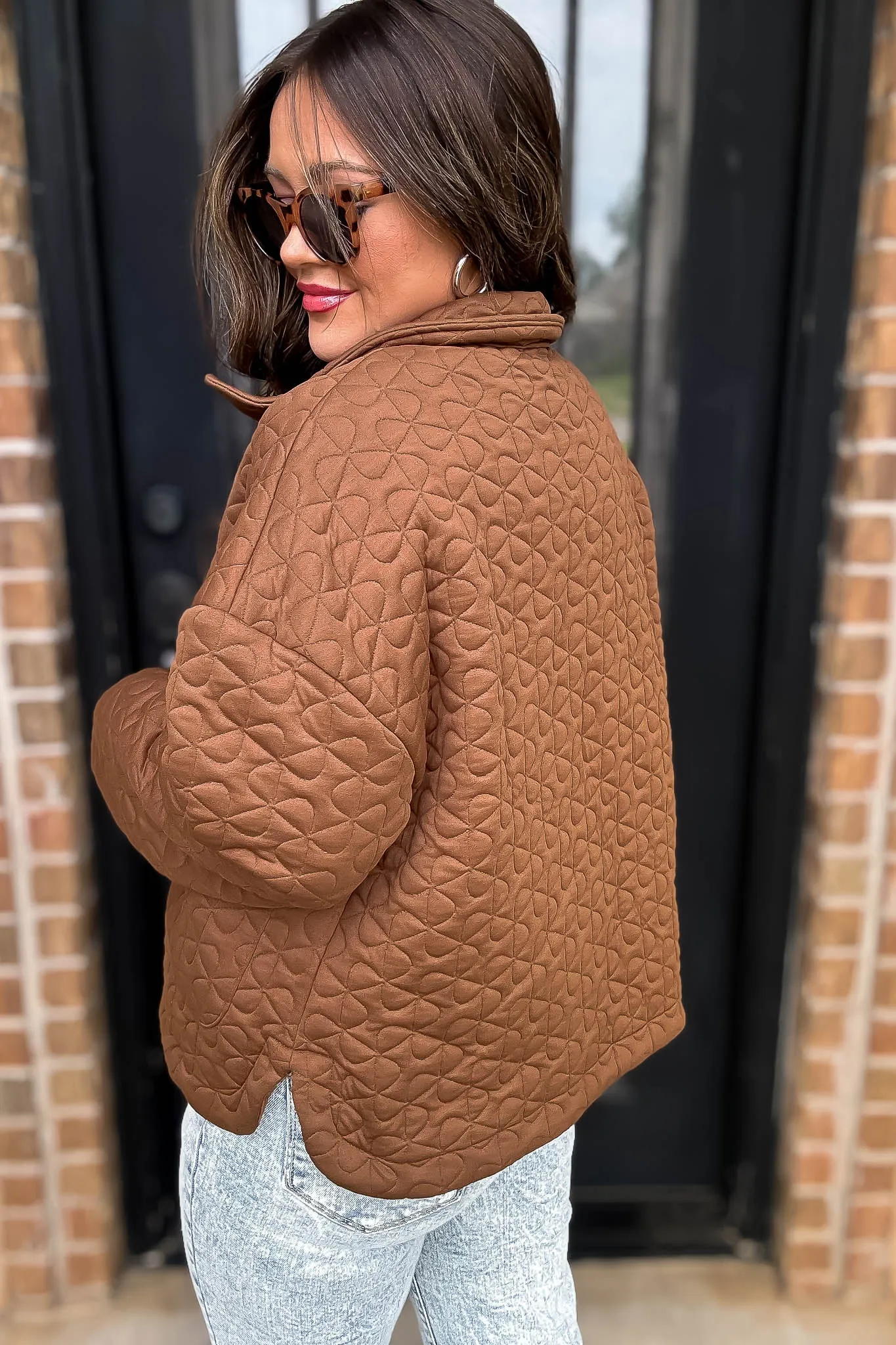 Fireside Brown Quilted Jacket