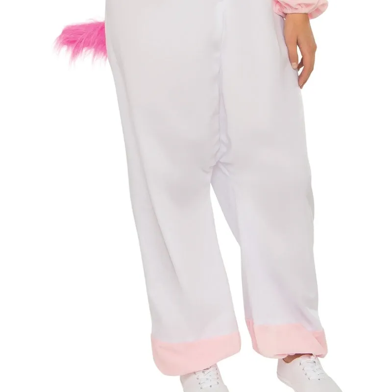 Fluffy Unicorn Adult Costume