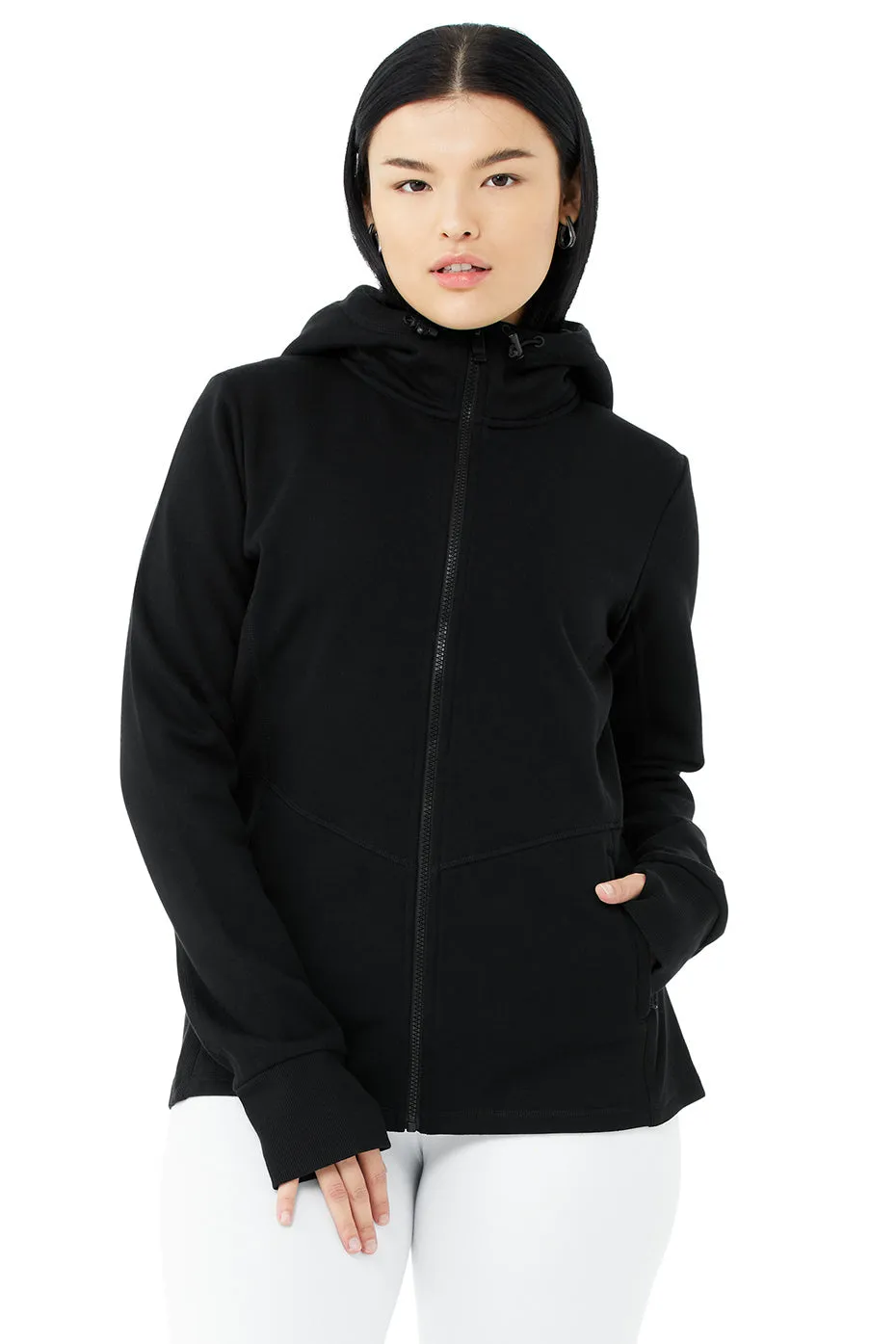 Foundation Zip Hoodie - Black