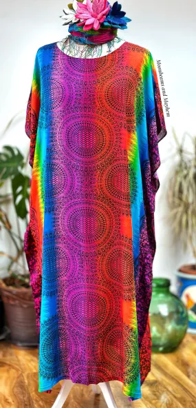 FREE FLOW SUNRISE KAFTAN - REG / PLUS