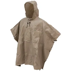 Frogg Toggs Khaki Ultra-Lite2 Rain Poncho