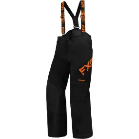 FXR Clutch Snowmobile Pants Black/Orange