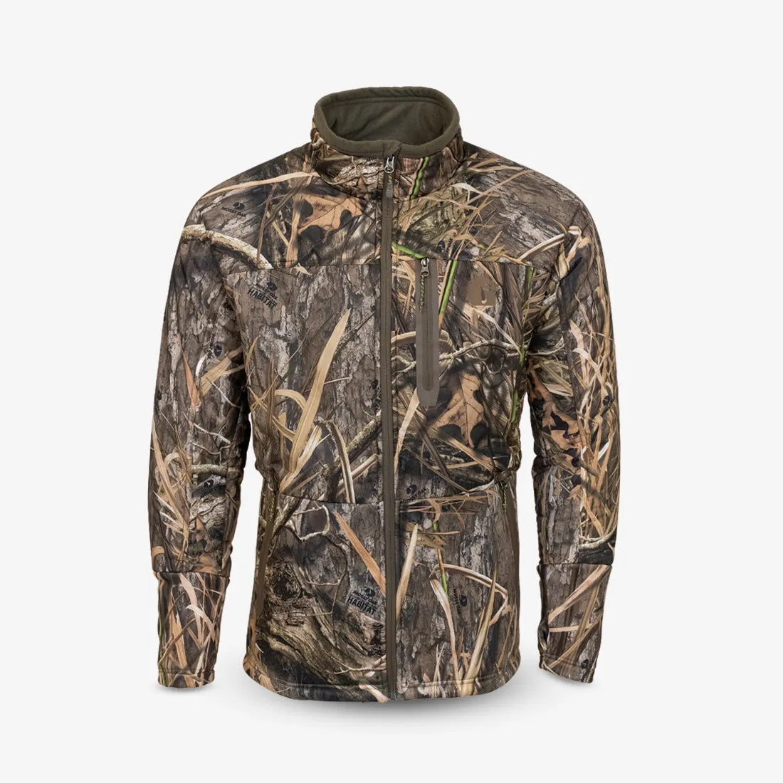 Gator Waders Mens Mossy Oak Habitat Bounty Insulator Jacket