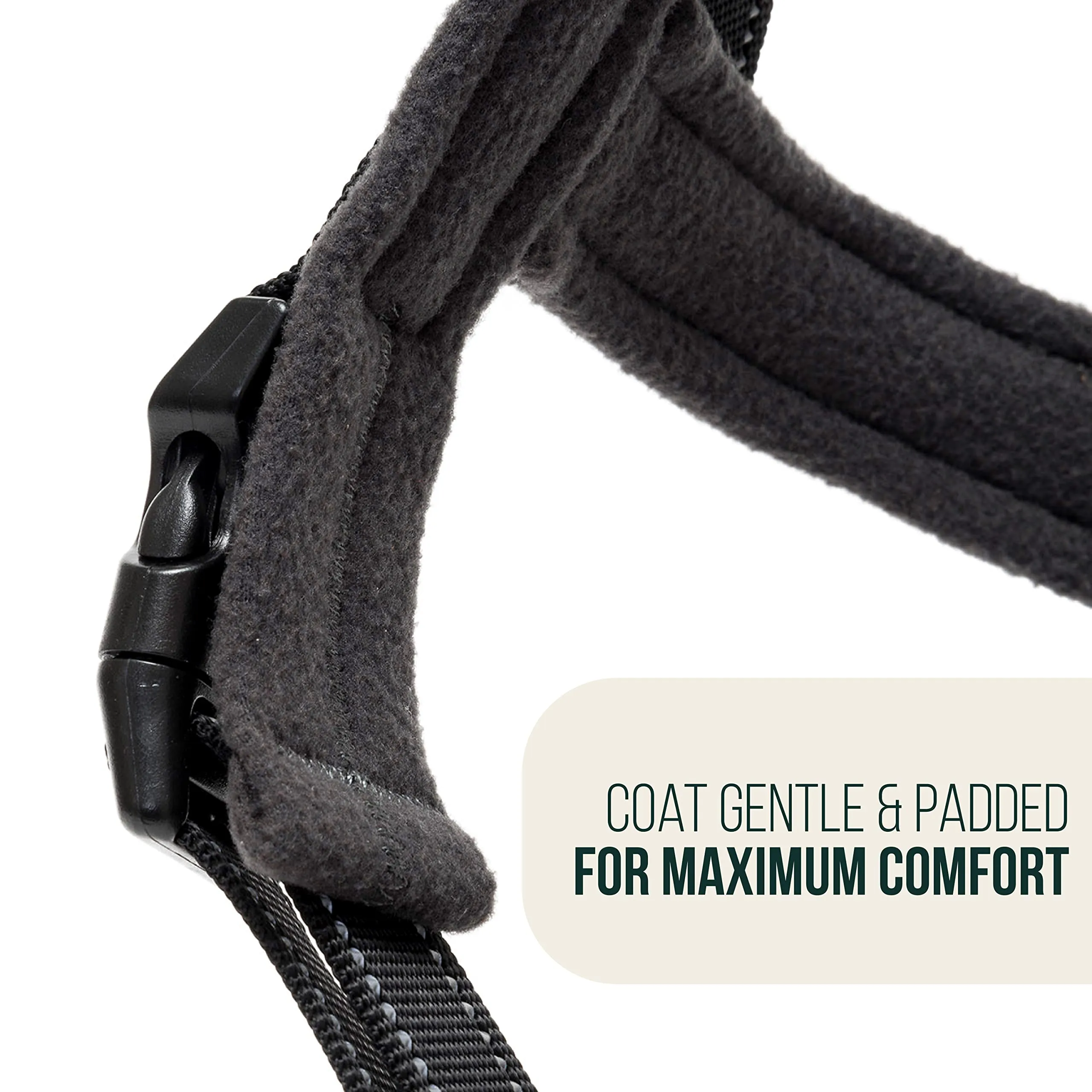 Happilax Norwegian No Pull Dog Harness for Medium to Large Dogs- Adjustable Dog Harness