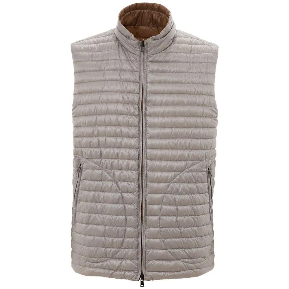 Herno Brown Polyamide Vest