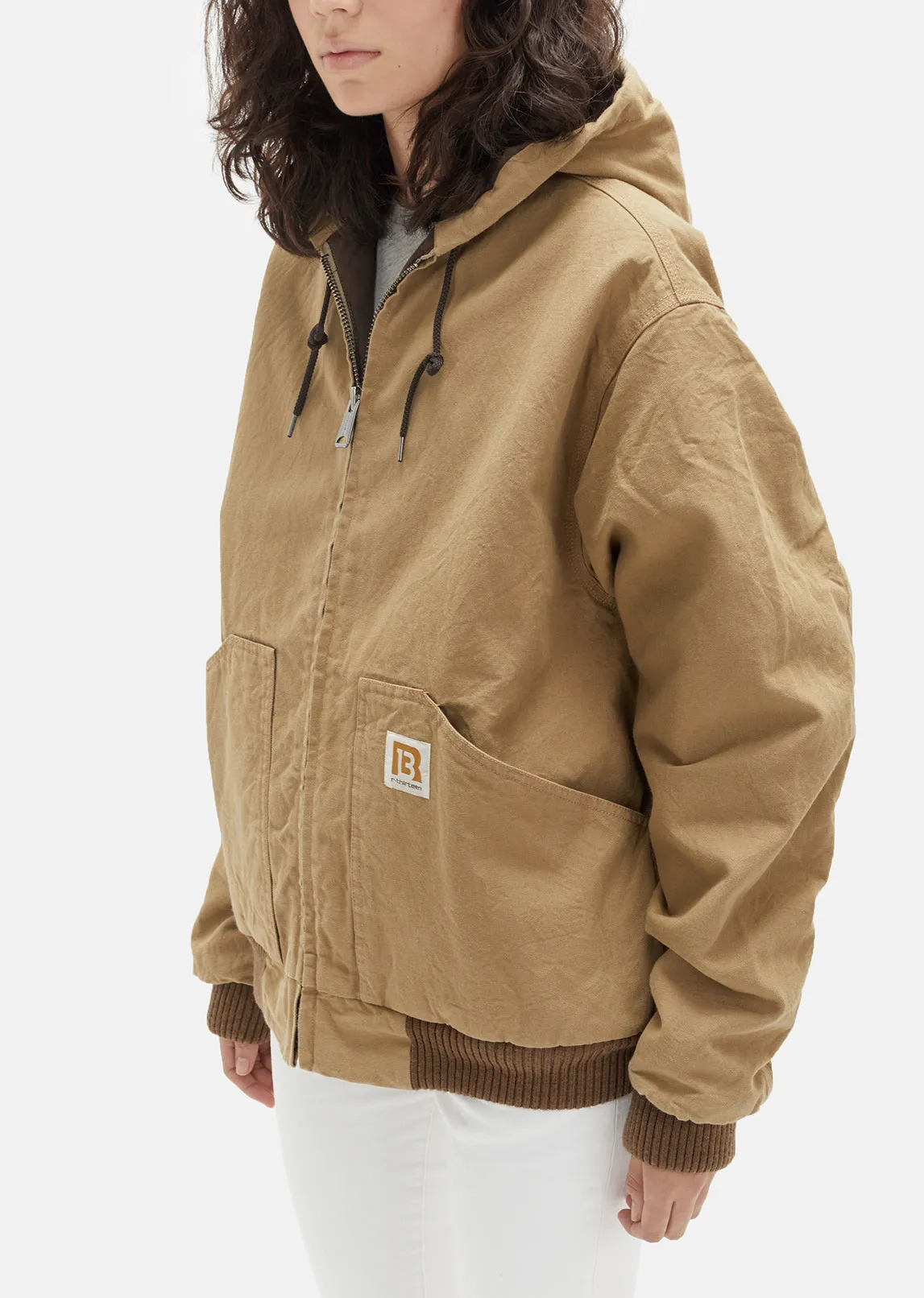 Hooded Cotton Duck Jacket