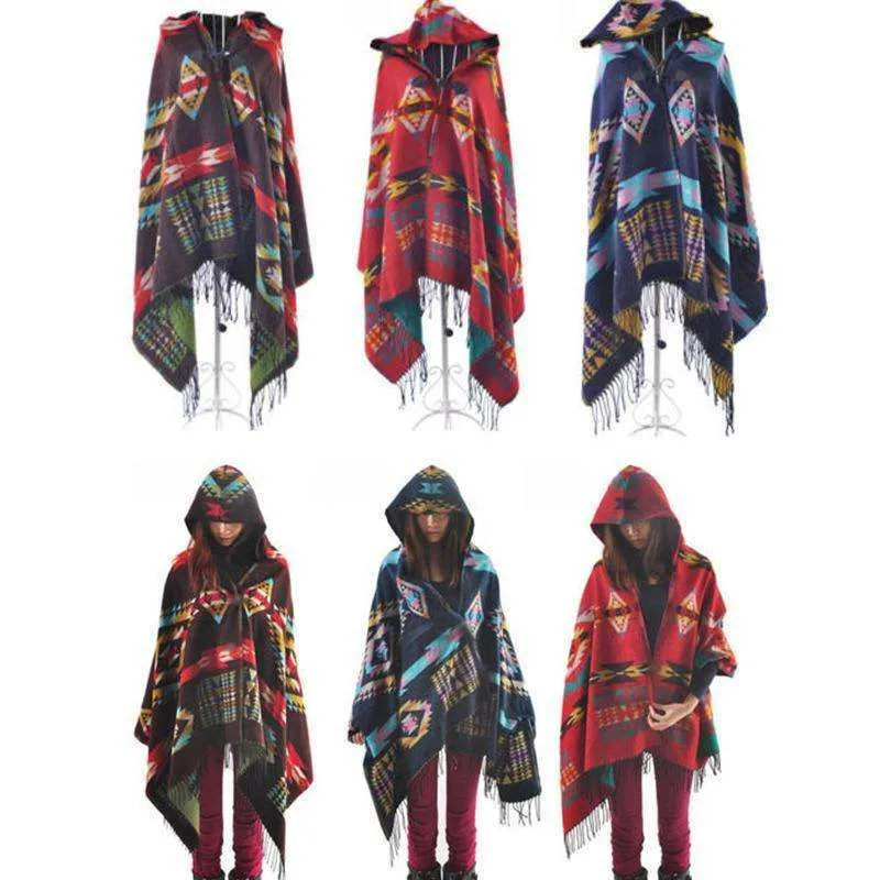 Hooded Poncho