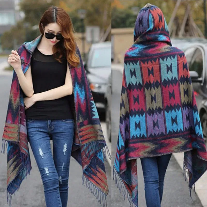 Hooded Poncho