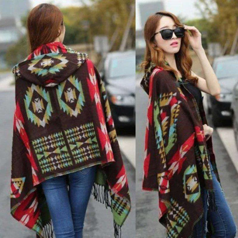 Hooded Poncho