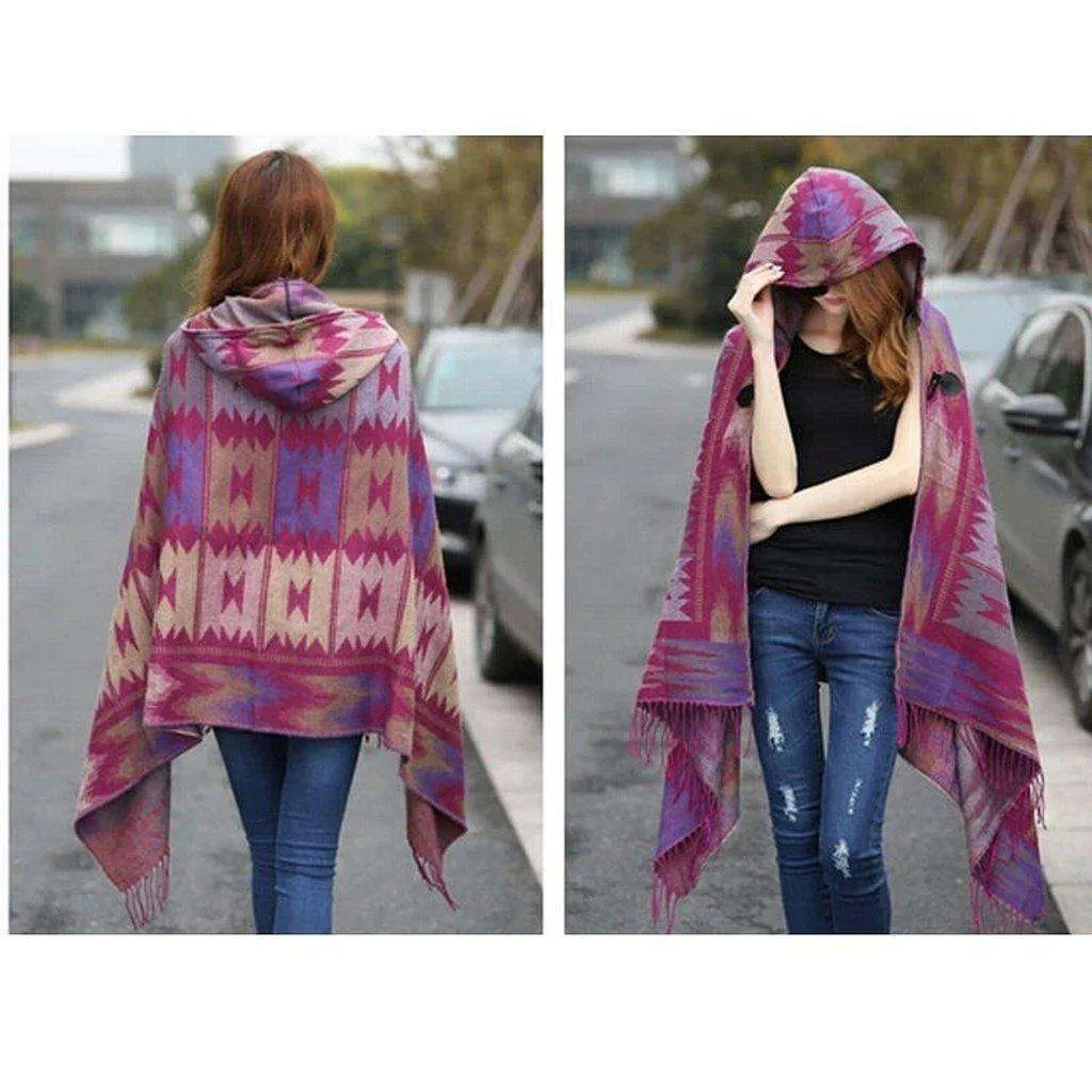 Hooded Poncho