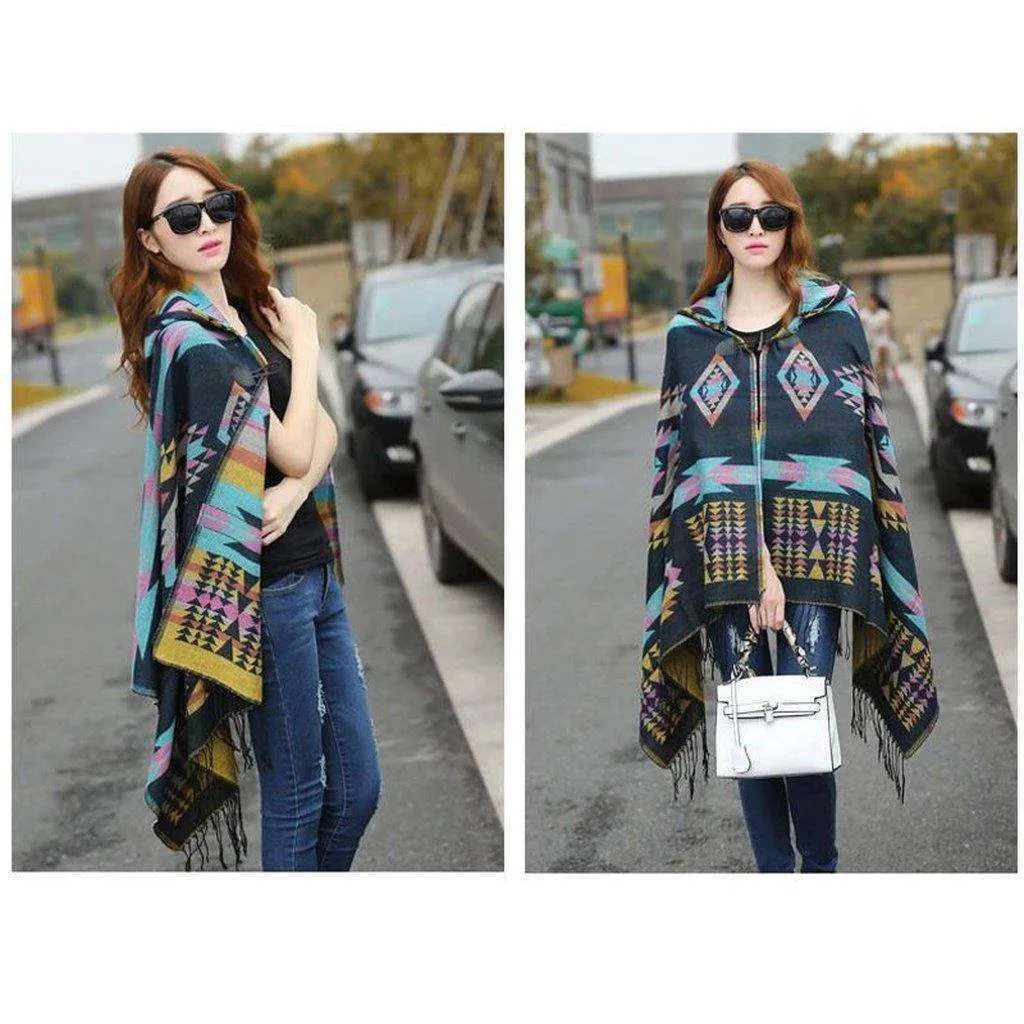 Hooded Poncho