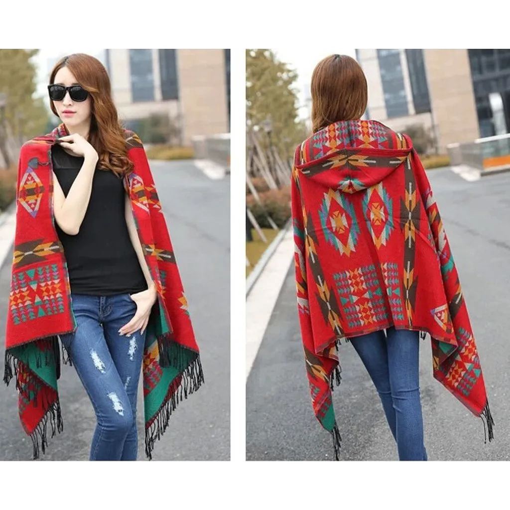 Hooded Poncho