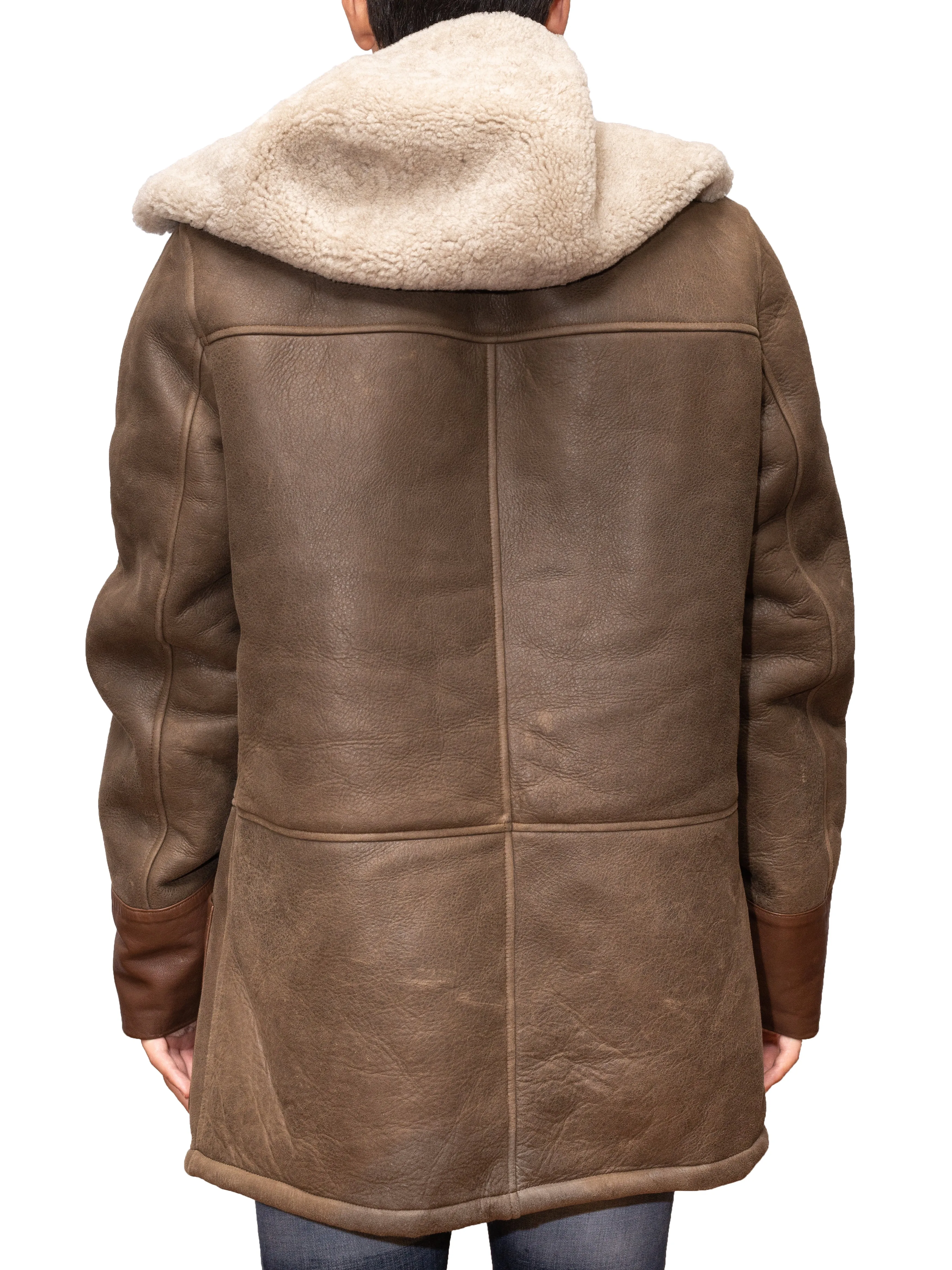 Hooded Shearling Parka