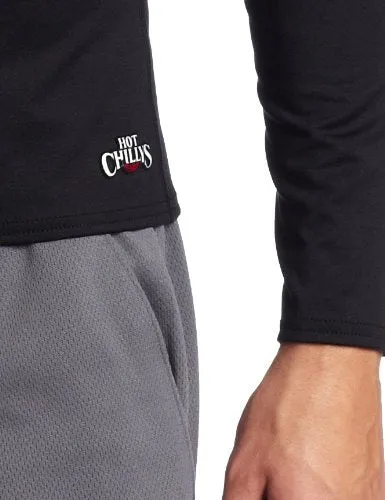 Hot Chillys Micro-Elite Chamois Crew - Can Mens Black X-Large