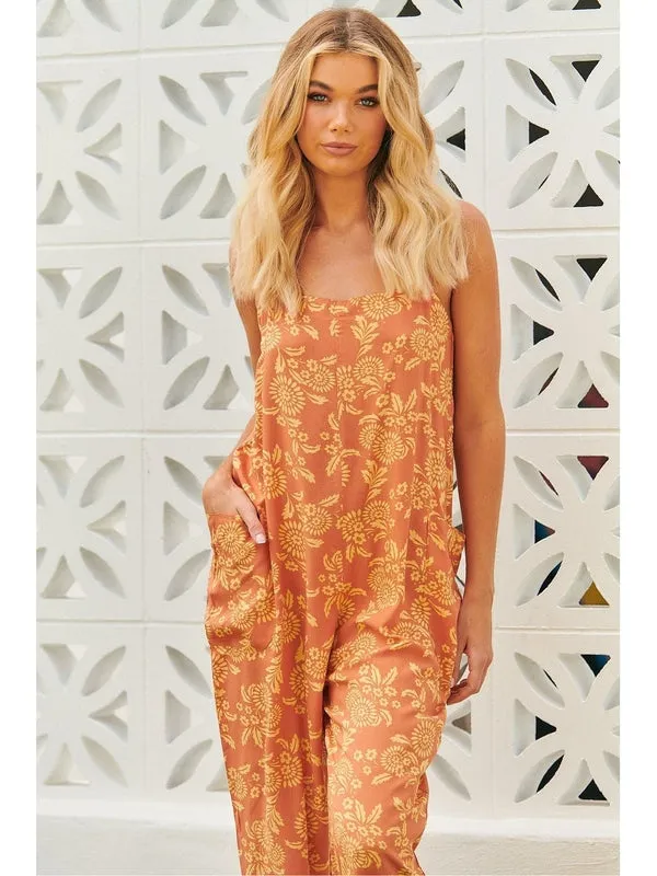 JAASE Day Dream Sun Print Zandra Jumpsuit