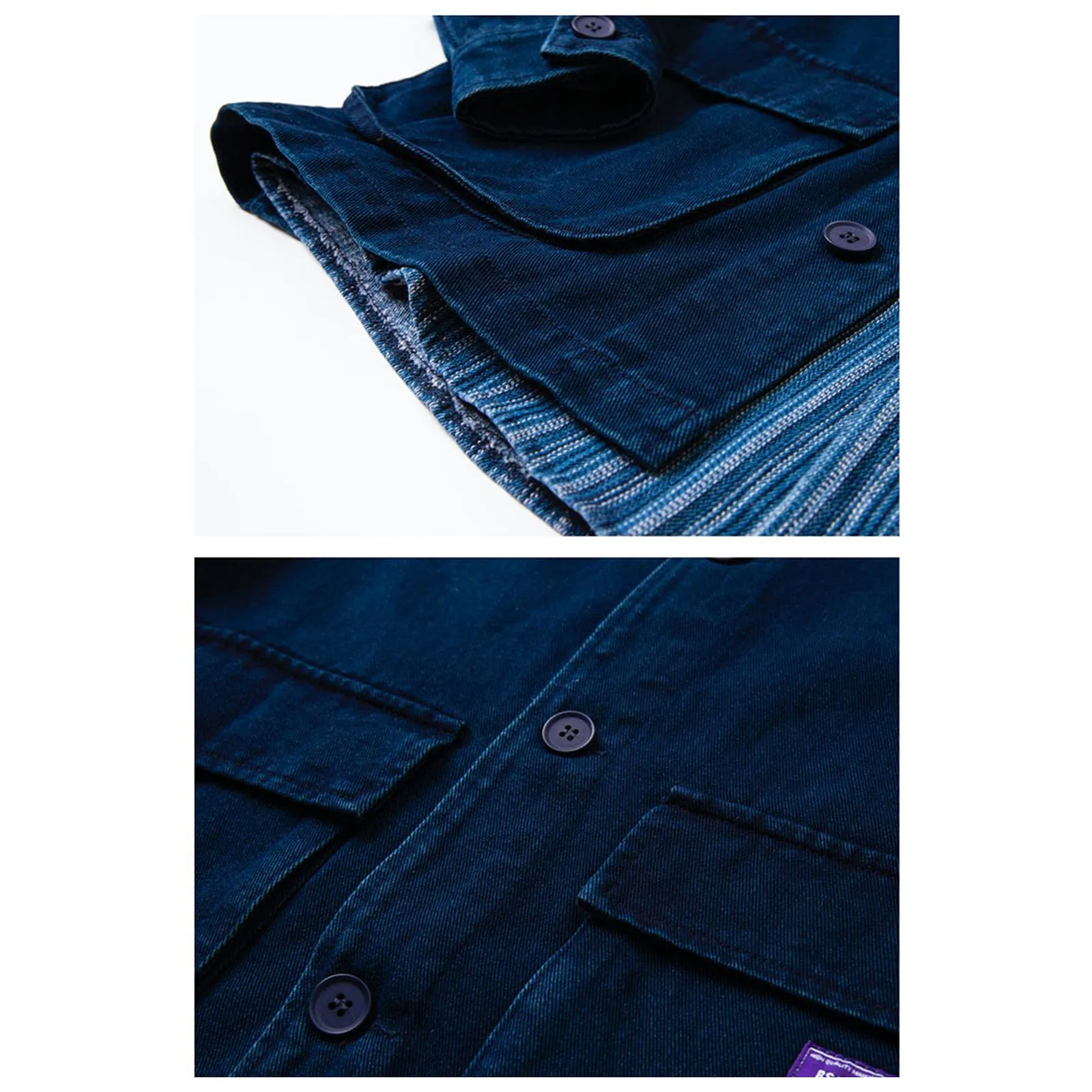 Japanese Indigo Sand Wash Jacket