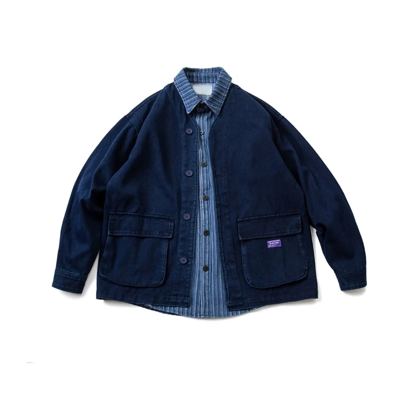 Japanese Indigo Sand Wash Jacket