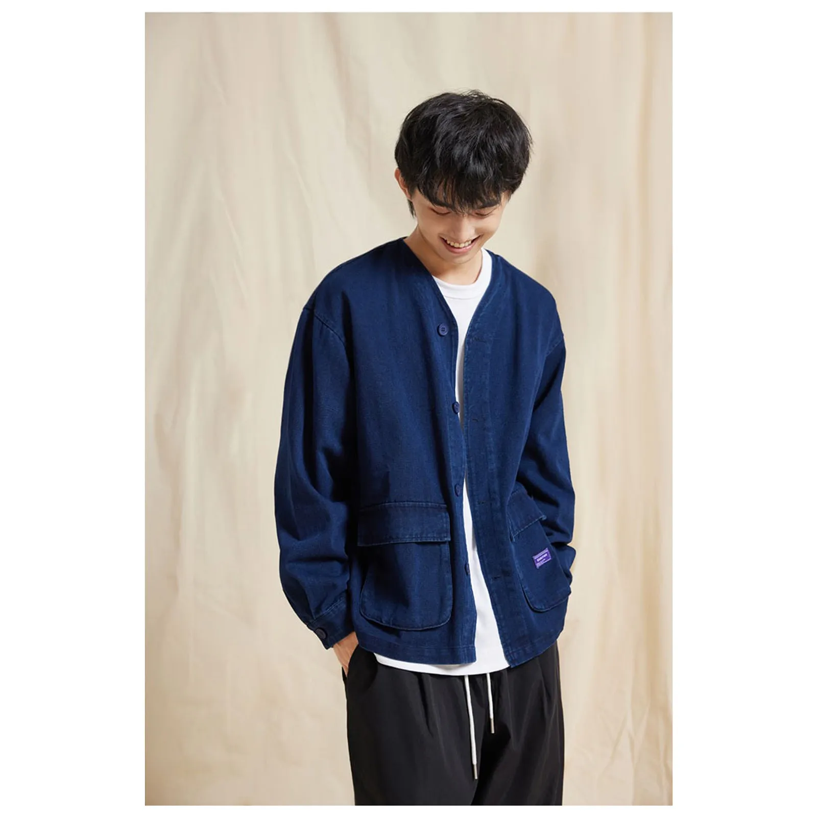 Japanese Indigo Sand Wash Jacket