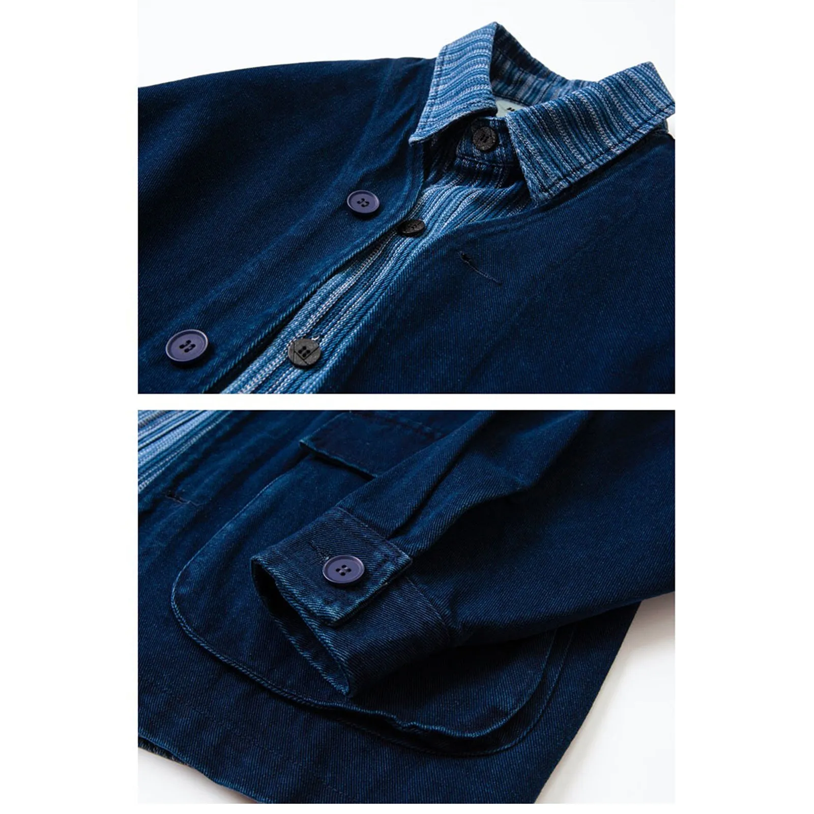 Japanese Indigo Sand Wash Jacket