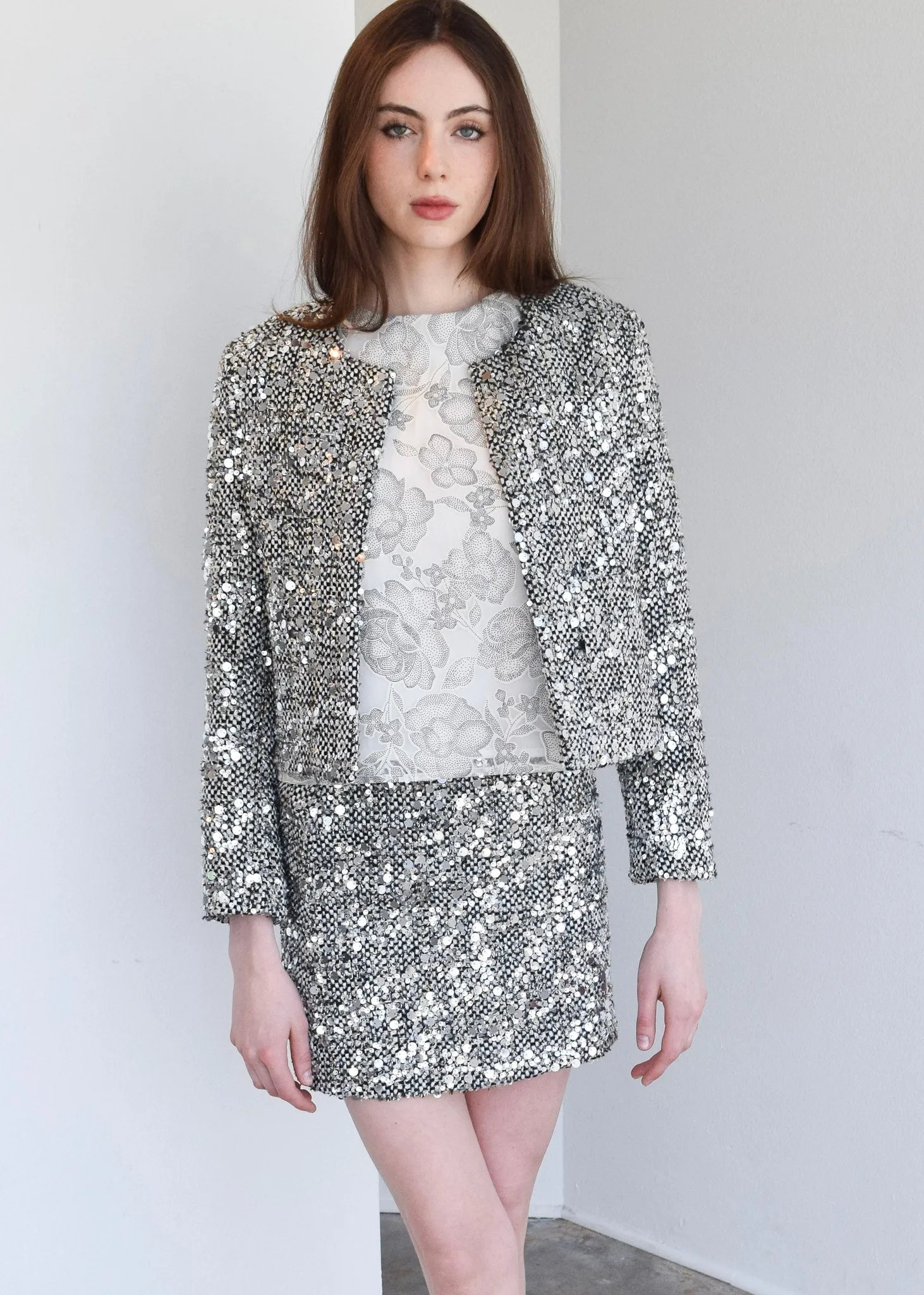 Jasmine Jacket Sequin Tweed