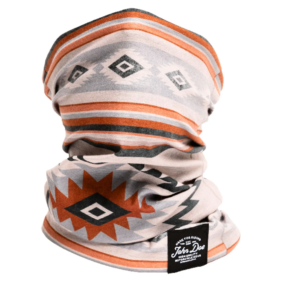 John Doe Multifunctional Neck Tube Chicano Cream / Orange