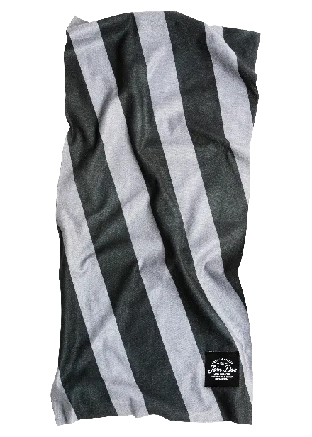 John Doe Tube Stripes Black and Grey