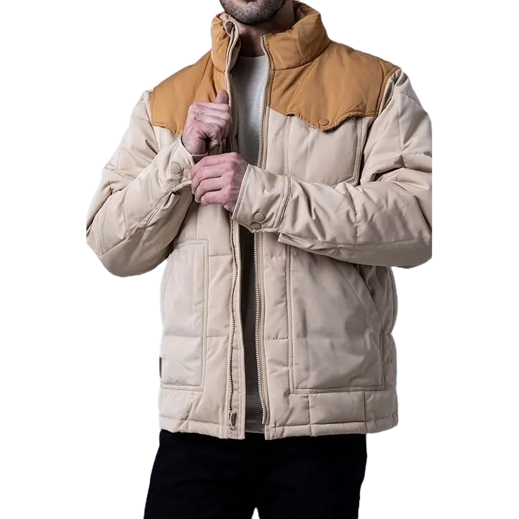 Kimes Ranch Men's Colt Tan Quilted Jacket MJA0000028-TAN