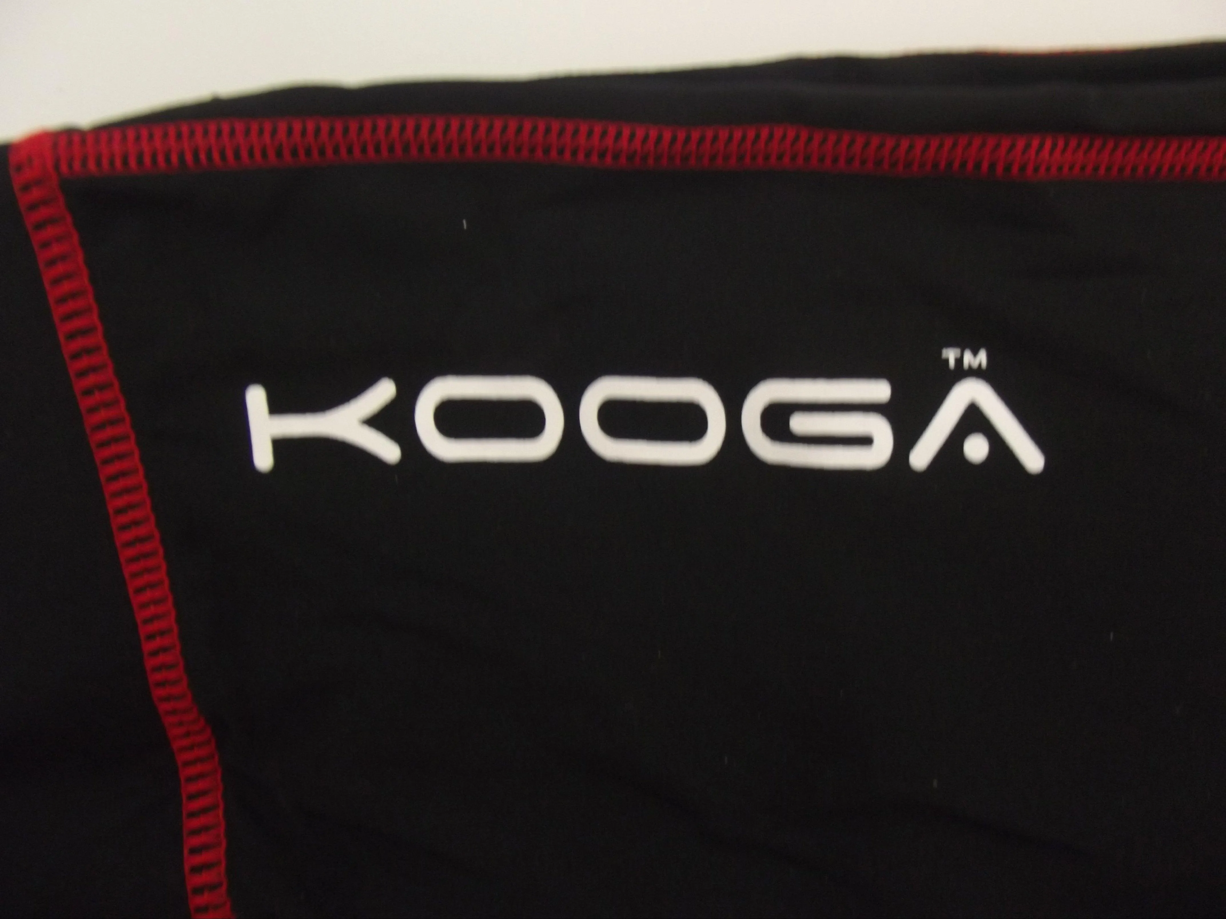 Kooga Power Pant Pro Kids Black/Red Baselayer Pants Ss15