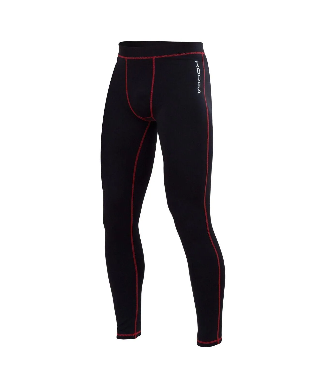 Kooga Power Pant Pro Kids Black/Red Baselayer Pants Ss15