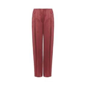 Lardini Elegant Red Tailored Pants