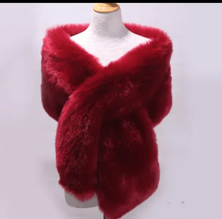 Lengthened  Fox Fur Dress