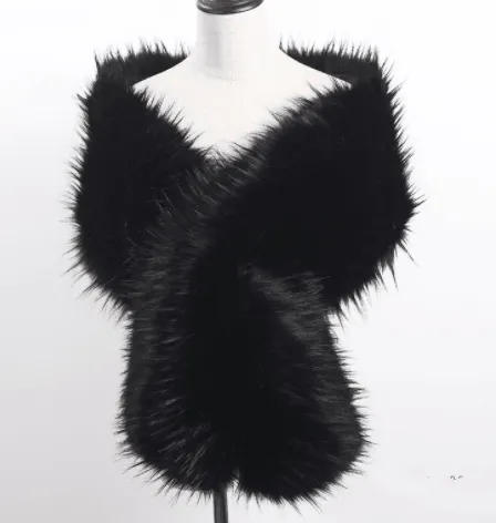 Lengthened  Fox Fur Dress