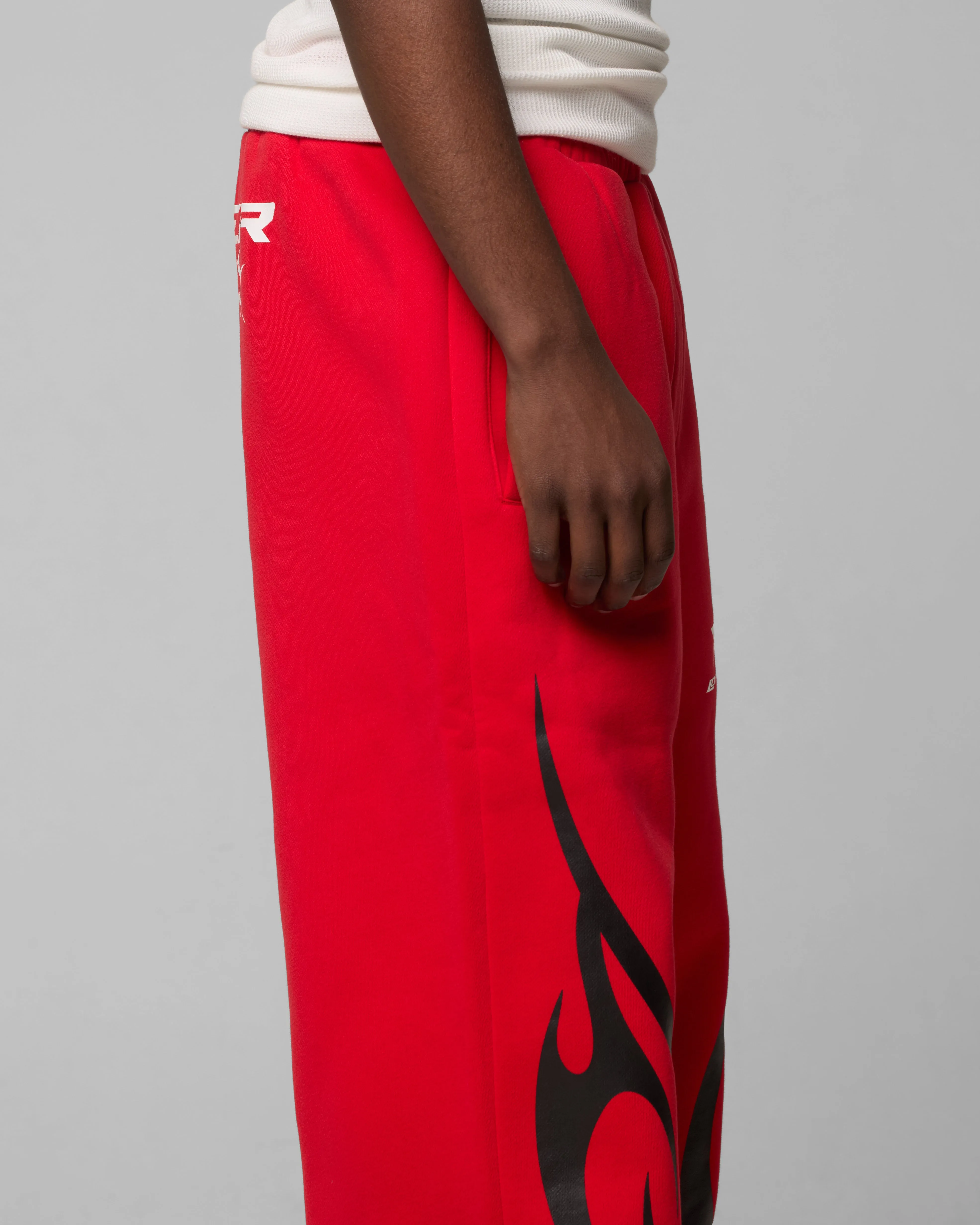 Loiter Cyber Sweat Pants Red