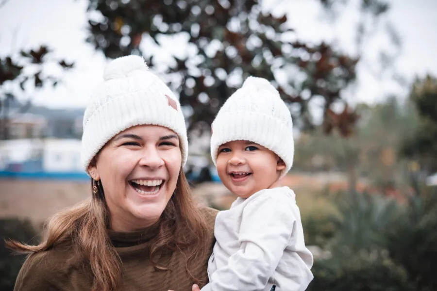 Lux White Beanie