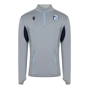 Macron Cardiff Blues 1/4 Zip Softshell Jacket