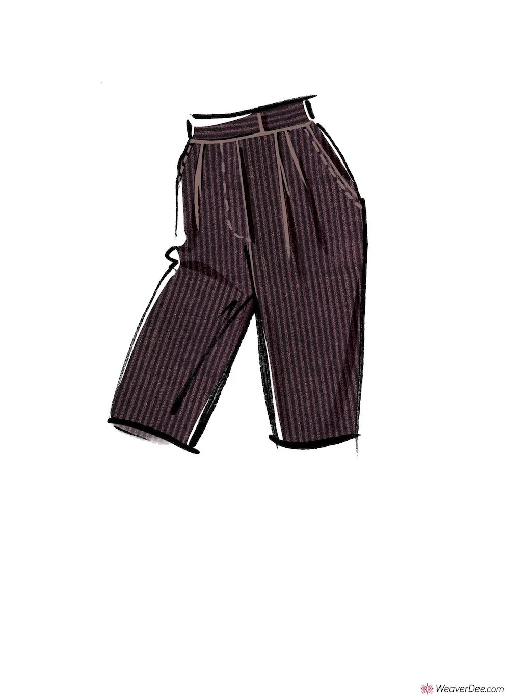 McCall's Pattern M8148 Misses' & Women's Trousers & Shorts #MercerMcCalls